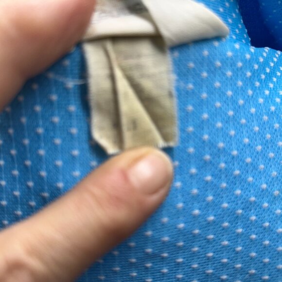 AWESOME Vintage 60' 70' Mod Dagger Collar JC Penny Light Blue Pockets Dress - Picture 7 of 16